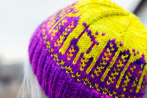 Boomtown Beanie - A Pattern from Yarnison Designs