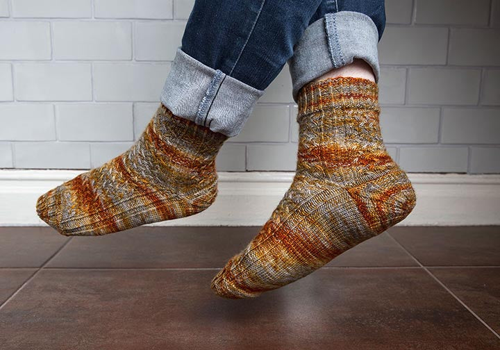 Manhole Socks - A Pattern from Yarnison Designs