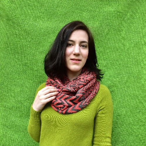 Mixed Up Mystery Cowl - A Pattern By Xandy Peters