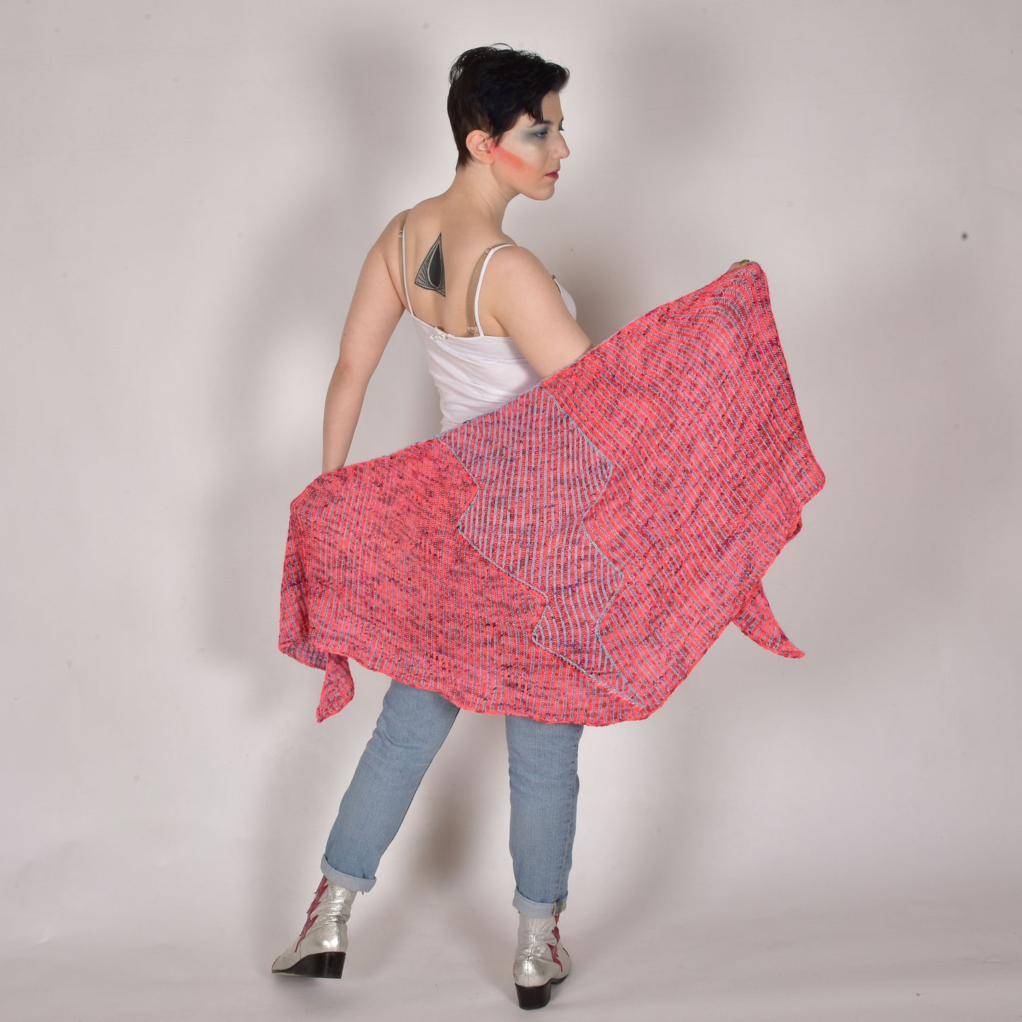 Thunderbolt Shawl - A Pattern By Xandy Peters