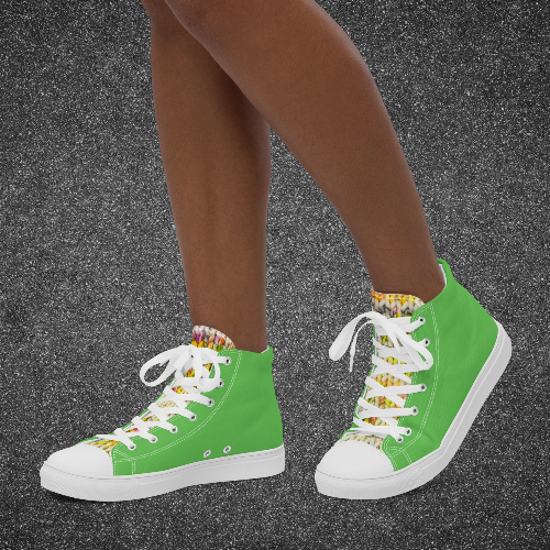 Swatchbook Series: Dance Rascal Dance Edition - Women’s Canvas Sneakers - 4 Color Combos! - 15 Sizes!