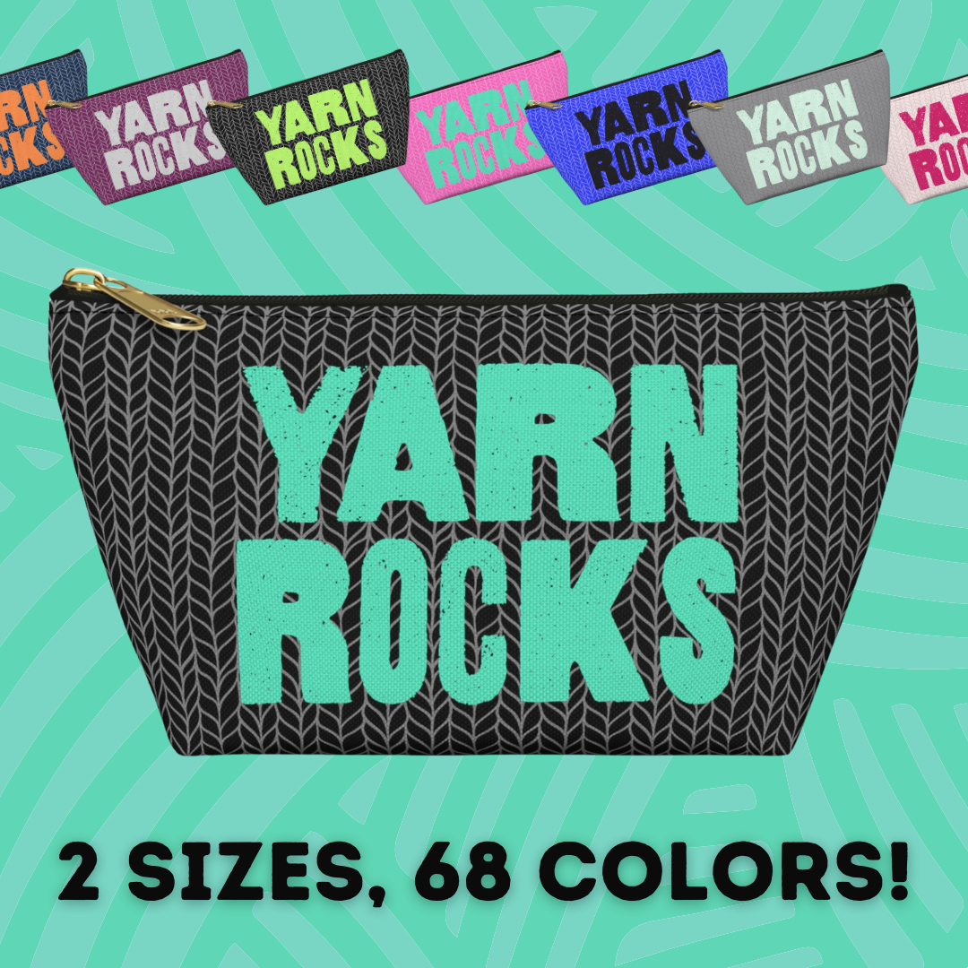 Yarn Rocks Mini Zippered Project Bags