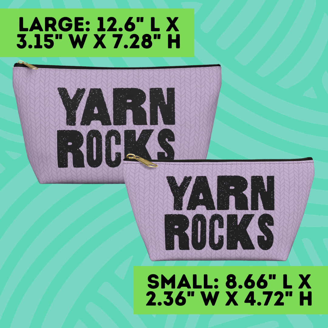 Yarn Rocks Zippered Project Bags