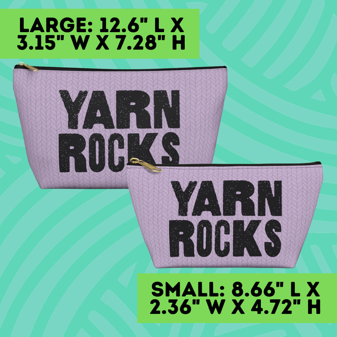 Yarn Rocks Mini Zippered Project Bags