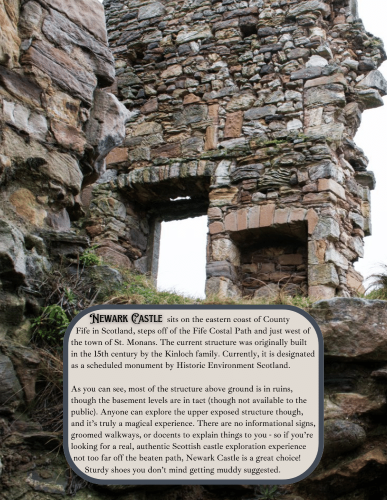Newark Castle Travel Journal - Photography Series: Scotland