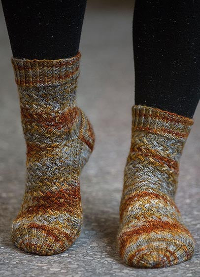 Manhole Socks - A Pattern from Yarnison Designs