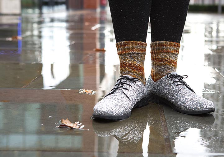 Manhole Socks - A Pattern from Yarnison Designs