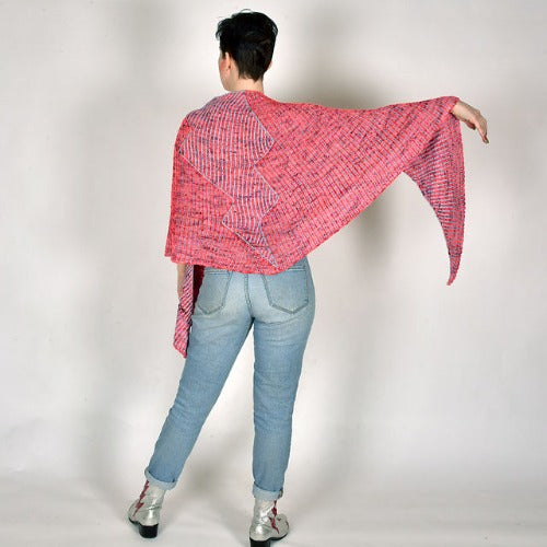 Thunderbolt Shawl - A Pattern By Xandy Peters