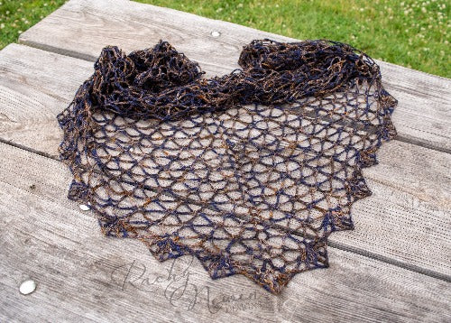 Heart Of The Atlantic Shawl - A Pattern From Rachy Newin Designs