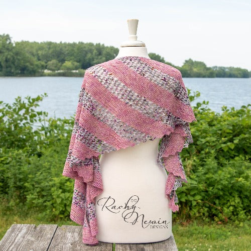 Written In The Stars Shawl - A Pattern From Rachy Newin Designs